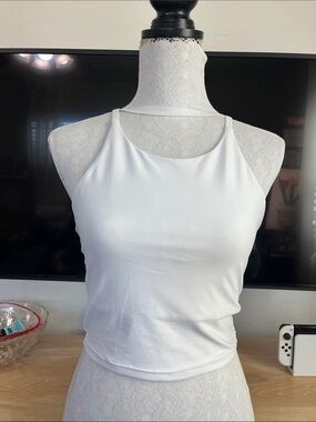 Old navy high-neck halter crop tank top